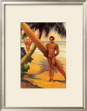 Surfers at the Beach