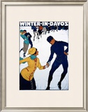 Buy Winter in Davos at AllPosters.com