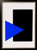 Black Rectangle, Blue Triangle, c.1915