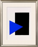 Black Rectangle, Blue Triangle, c.1915