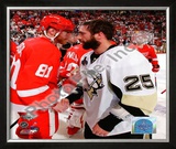 Maxime Talbot & Marian Hossa Game 7 of the 2008-09 NHL Stanley Cup Finals