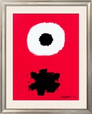White Disc Red Ground, c.1967