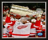 Johan Franzen with the Stanley Cup, Game 6 of the 2008 NHL Stanley Cup Finals; #31