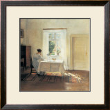 Buy Woman Seated at a Table by a Window at AllPosters.com