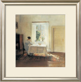 Buy Woman Seated at a Table by a Window at AllPosters.com