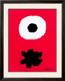White Disc Red Ground, c.1967