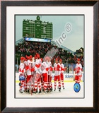 The Detroit Red Wings Celebrate Winning the 2008-09 NHL Winter Classic