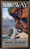 Buy Nature's Wonderland Norwegian State Railway at AllPosters.com