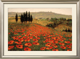 Hills of Tuscany I Framed Art Print