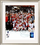 2007-08 Detroit Red Wings Stanley Cup Champions Celebration on Ice