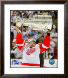 Nicklas Lidstrom with the Stanley Cup in Game 6 of the 2008 NHL Stanley Cup Finals; #26