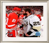 Maxime Talbot & Marian Hossa Game 7 of the 2008-09 NHL Stanley Cup Finals