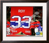 Patrick Roy & Carey Price Jersey Retirement Night 2008-09