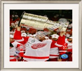 Johan Franzen with the Stanley Cup, Game 6 of the 2008 NHL Stanley Cup Finals; #31