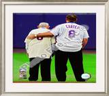 Yogi Berra & Gary Carter Final Game at Shea Stadium 2008