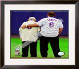 Yogi Berra & Gary Carter Final Game at Shea Stadium 2008