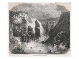 Trenches in the Rain During the Crimean War Giclee Print