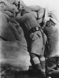 V Beach Trench at Gallipoli During World War I Photographic Print