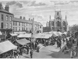 The Market Place at Selby, Yorkshire