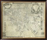 Nouveau Plan De Paris 1728