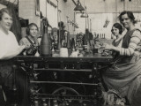 Women Sewing in a Factory