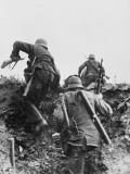 Trench Warfare WWI Photographic Print