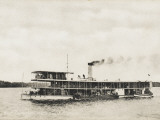 The British High Commissioner's Yacht on the River Tigris, Iraq