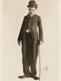 The Movie Legend Charlie Chaplin in Classic Pose