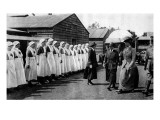 The Royal Tour of a Red Cross Camp Giclee Print