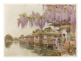 Yamata and Mizu: Two Geishas in an Idyllic Waterside Setting (Mizu Is Japanese for Water)