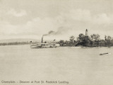 Buy Steamer at St. Frederick Landing, Lake Champlain, New York State, America at AllPosters.com