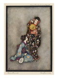 Two Japanese Geisha Girls