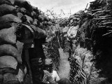 A Recaptured French Trench Photographic Print