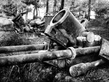 Two 'Louis-Phillippe' Mortar Employed in the French Trenches Photographic Print