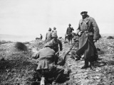 Turkish Soldiers Digging Trenches in the Dardanelles During World War I Photographic Print