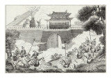 The Shang Emperor Wu-Wang Uses Gunpowder to Frighten the Enemy
