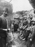 Turkish Troops in Trenches at Gallipoli During World War I Photographic Print