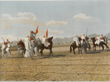 Spahis (Native Cavalry) of the French Armee D'Afrique Perform a 'Fantasia'