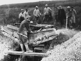 Trench Digging 1916 Photographic Print