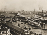 The Port of Hamburg, Germany, Pre War in the 1930s
