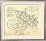 Civil Wat Battlefields In Front of Nashville, c.1866