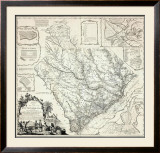 Buy Map of the Province of South Carolina, c.1773 at AllPosters.com