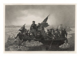 Buy Washington and His Army Cross the Delaware River, Prior to the Battle of Trenton at AllPosters.com