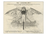 W.G.Grace as a Giant Bat