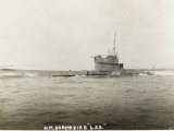 British L22 Submarine, Built by Vickers in Barrow-In-Furness in 1917