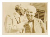 Thomas Alva Edison with Henry Ford