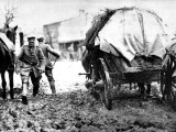A German Forage Wagon Held Up by the 'slush' of a Polish Road