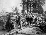 A British Firing-Line Trench Photographic Print