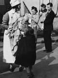 Red Cross Refugee Care WWII Photographic Print