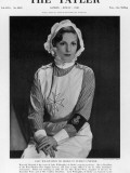 Lady Willoughby De Broke in a Nurse's Uniform